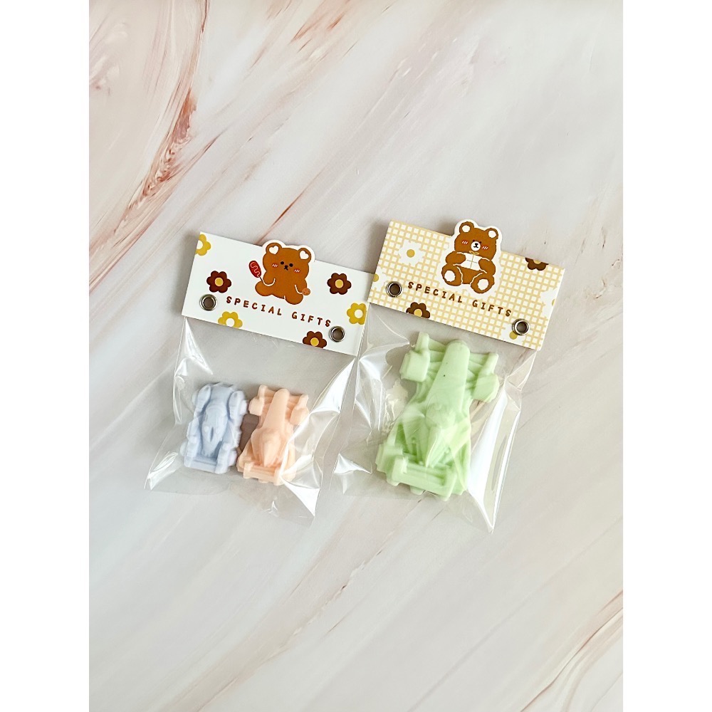 汽車 恐龍 造型肥皂 20g～30g 手工肥皂 送禮自用 小禮物 隨身皂 兒童禮物 生日分享 幼兒園禮物 1入/2入組-細節圖6