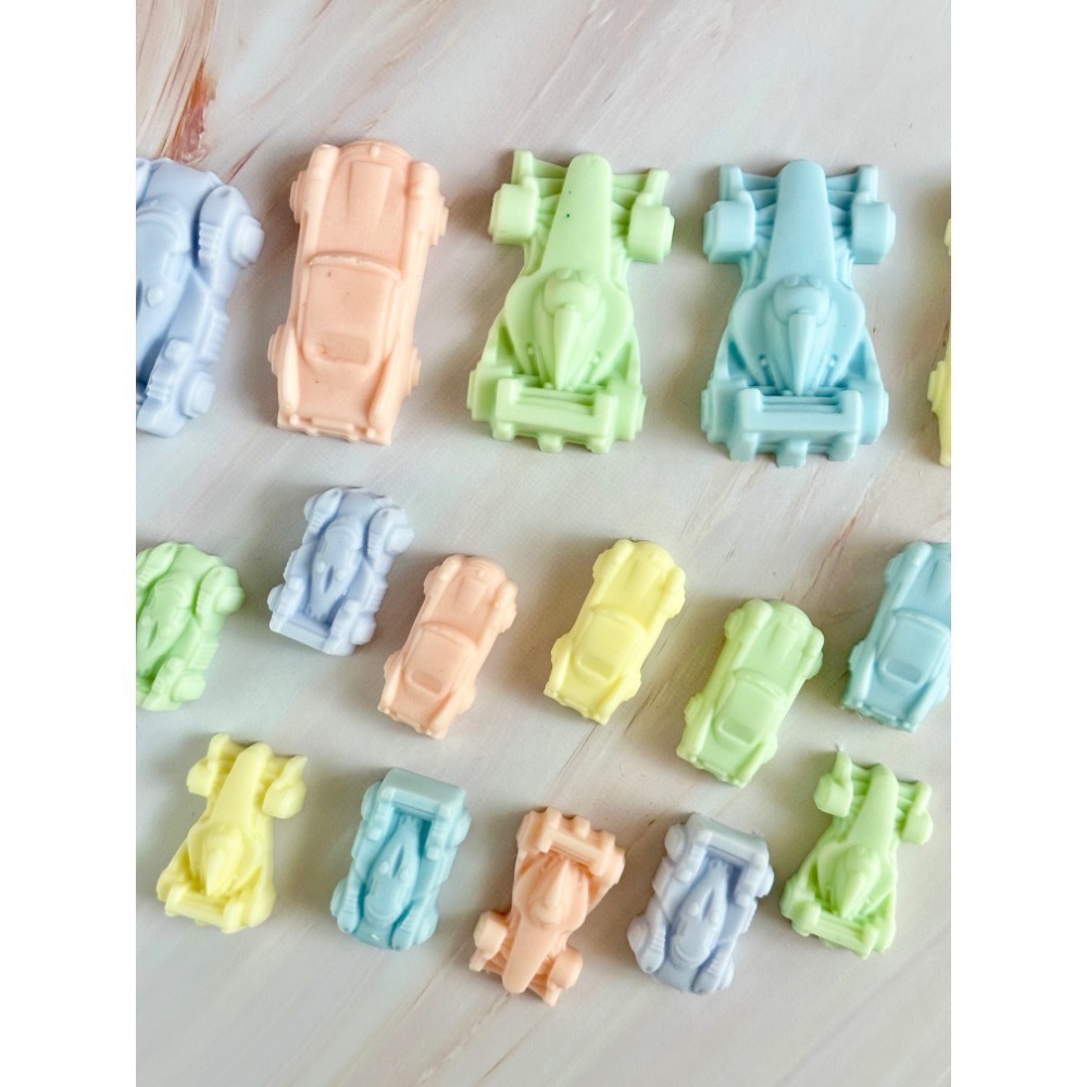 汽車 恐龍 造型肥皂 20g～30g 手工肥皂 送禮自用 小禮物 隨身皂 兒童禮物 生日分享 幼兒園禮物 1入/2入組-細節圖7