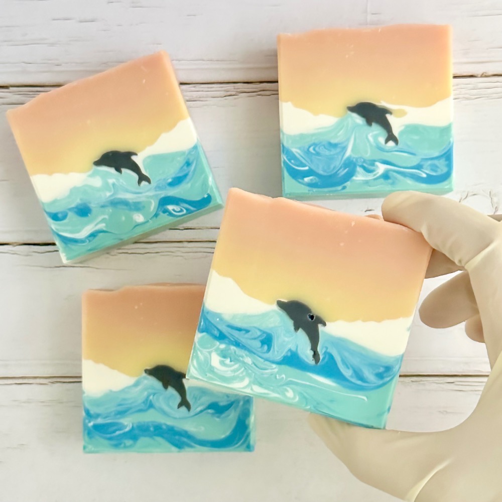 情境造型藝術皂 跳躍海豚-細節圖3