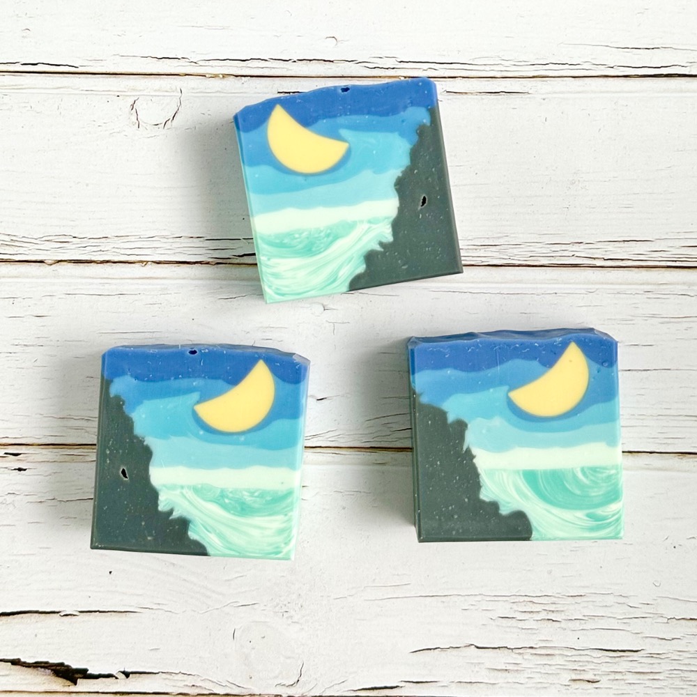 情境造型藝術皂 海邊月色-細節圖2