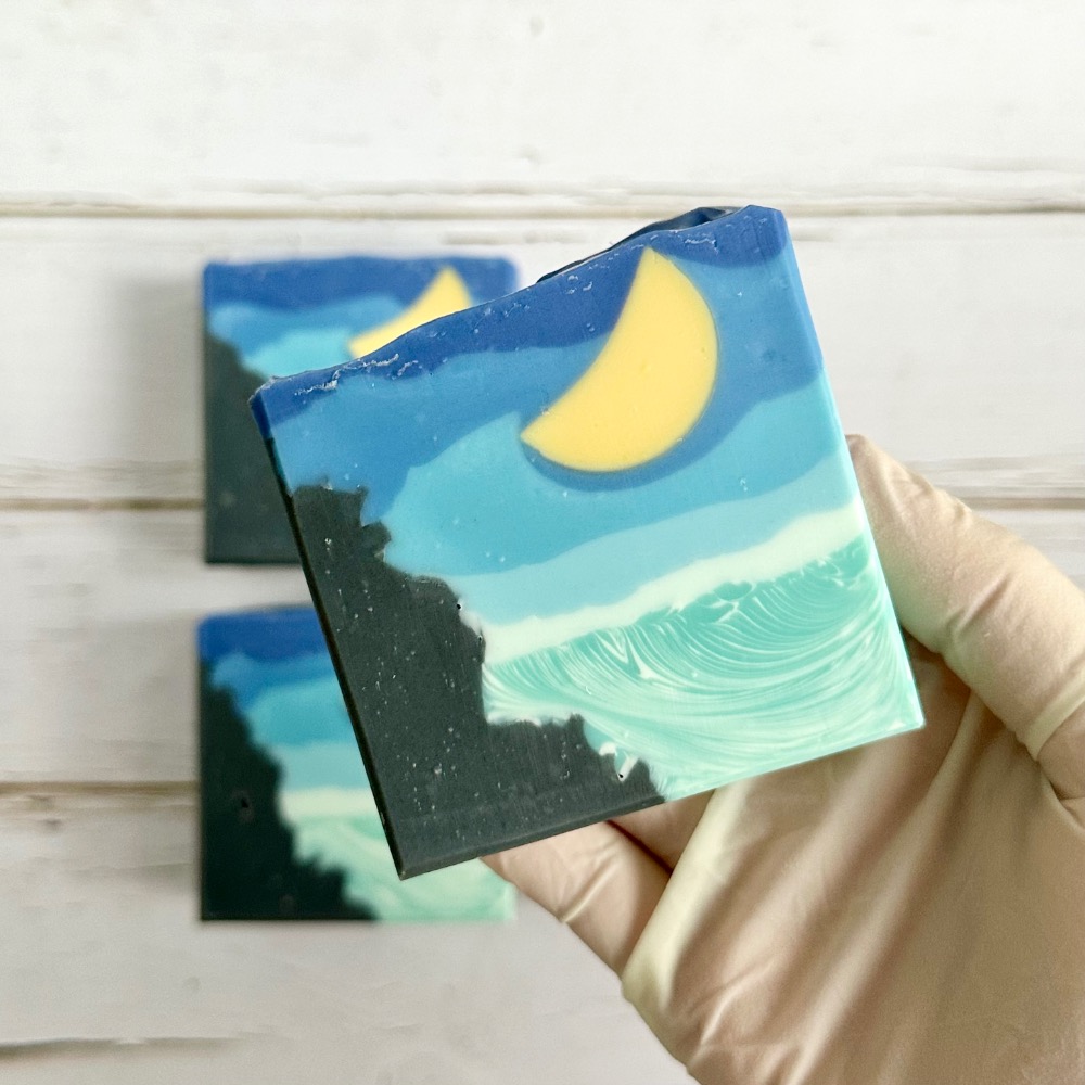情境造型藝術皂 海邊月色-細節圖3