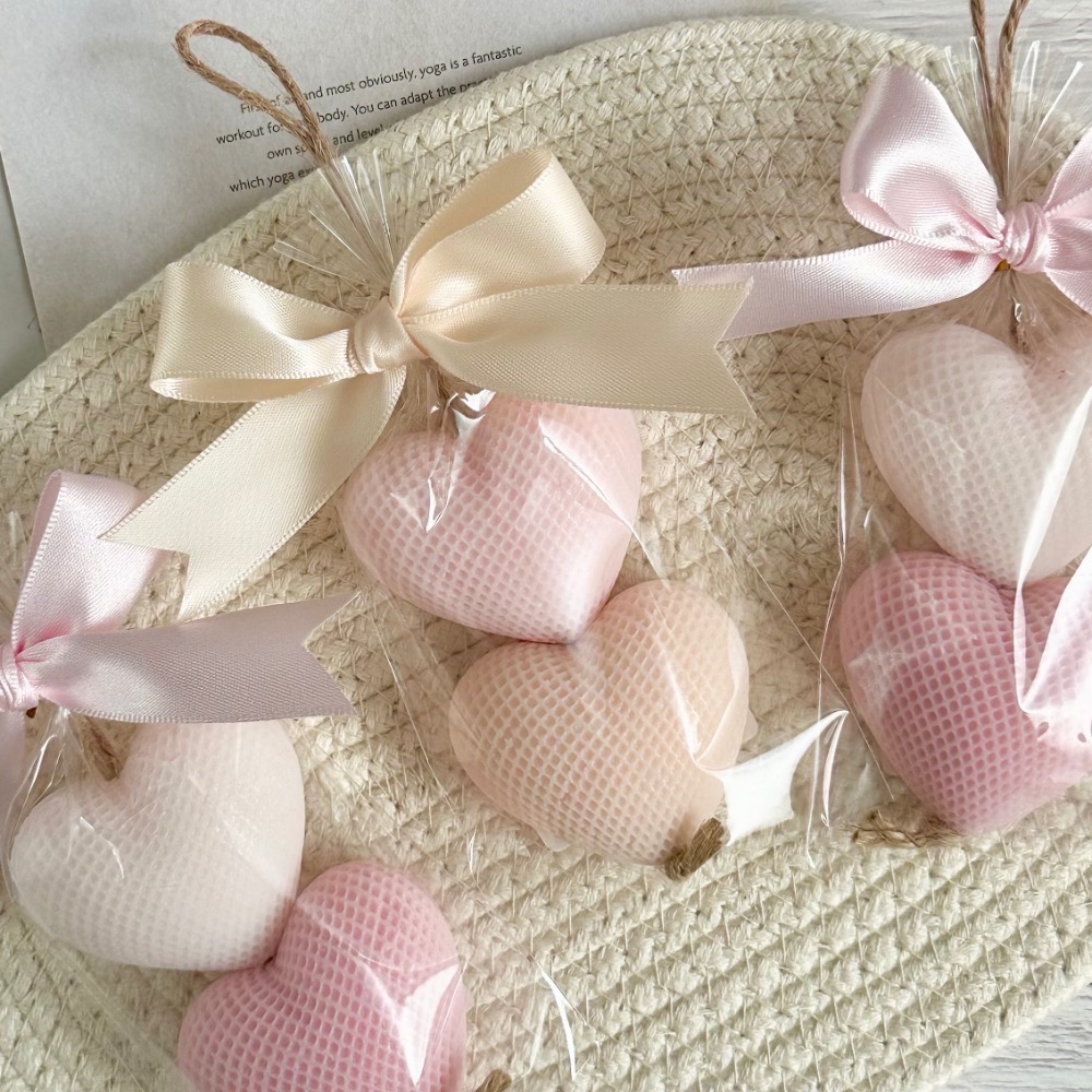 心心相印串串皂 婚禮小物 來客禮 開幕禮 小禮物 送禮自用｜薰衣草精油賦香-細節圖2