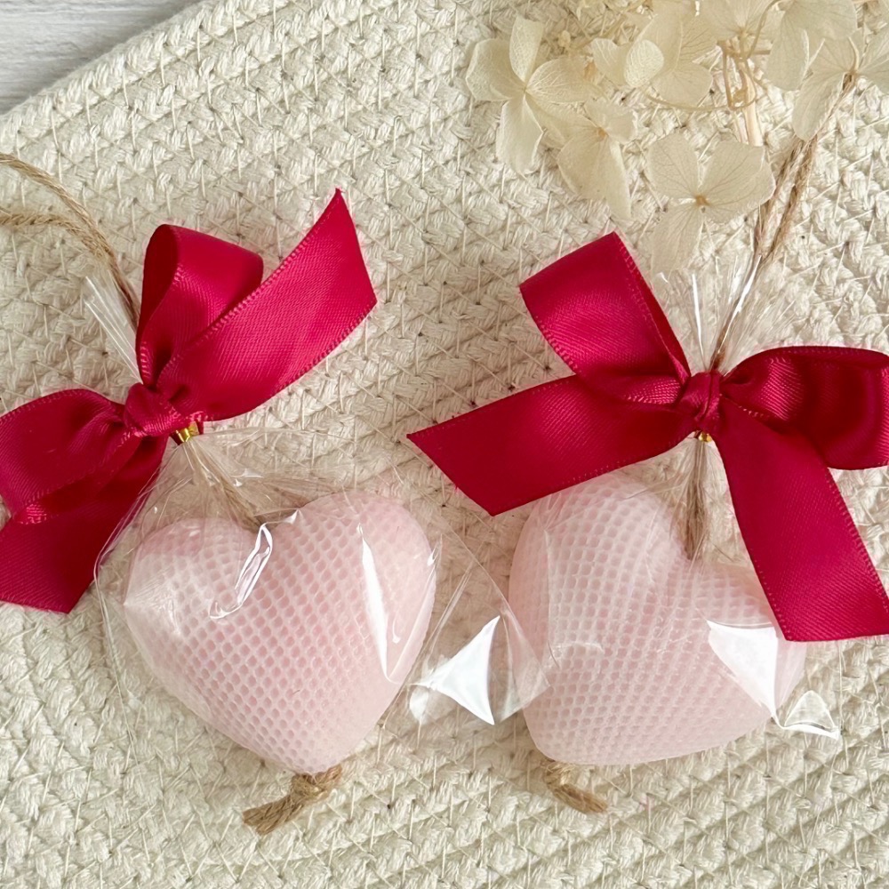 心心相印串串皂 婚禮小物 來客禮 開幕禮 小禮物 送禮自用｜薰衣草精油賦香-細節圖3