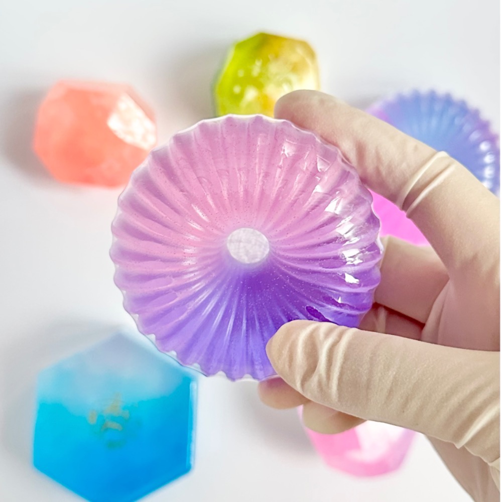 雙色甜甜圈皂二入禮盒 附提袋-細節圖2