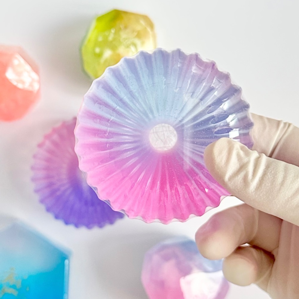 雙色甜甜圈皂二入禮盒 附提袋-細節圖3