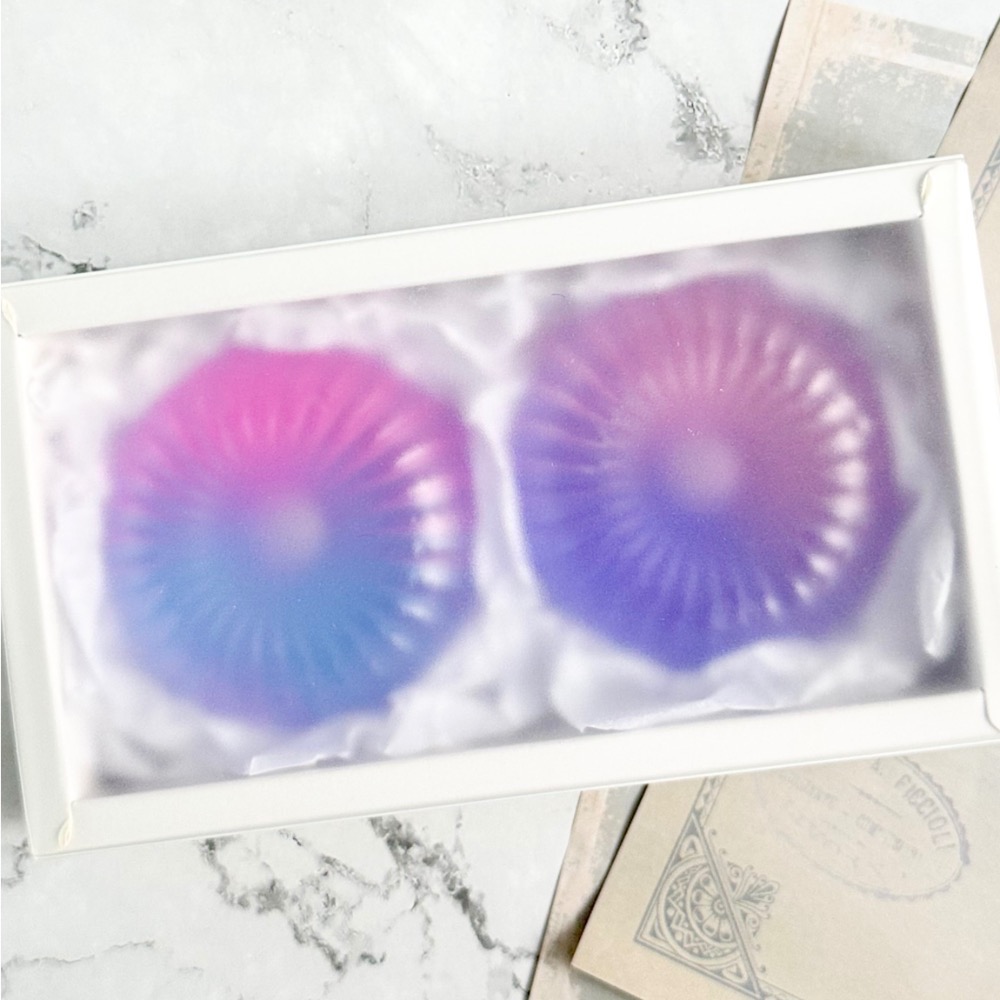 雙色甜甜圈皂二入禮盒 附提袋-細節圖6