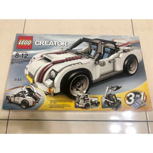 LEGO 樂高 4993 創意系列 CREATOR 3合1 酷炫幻變車