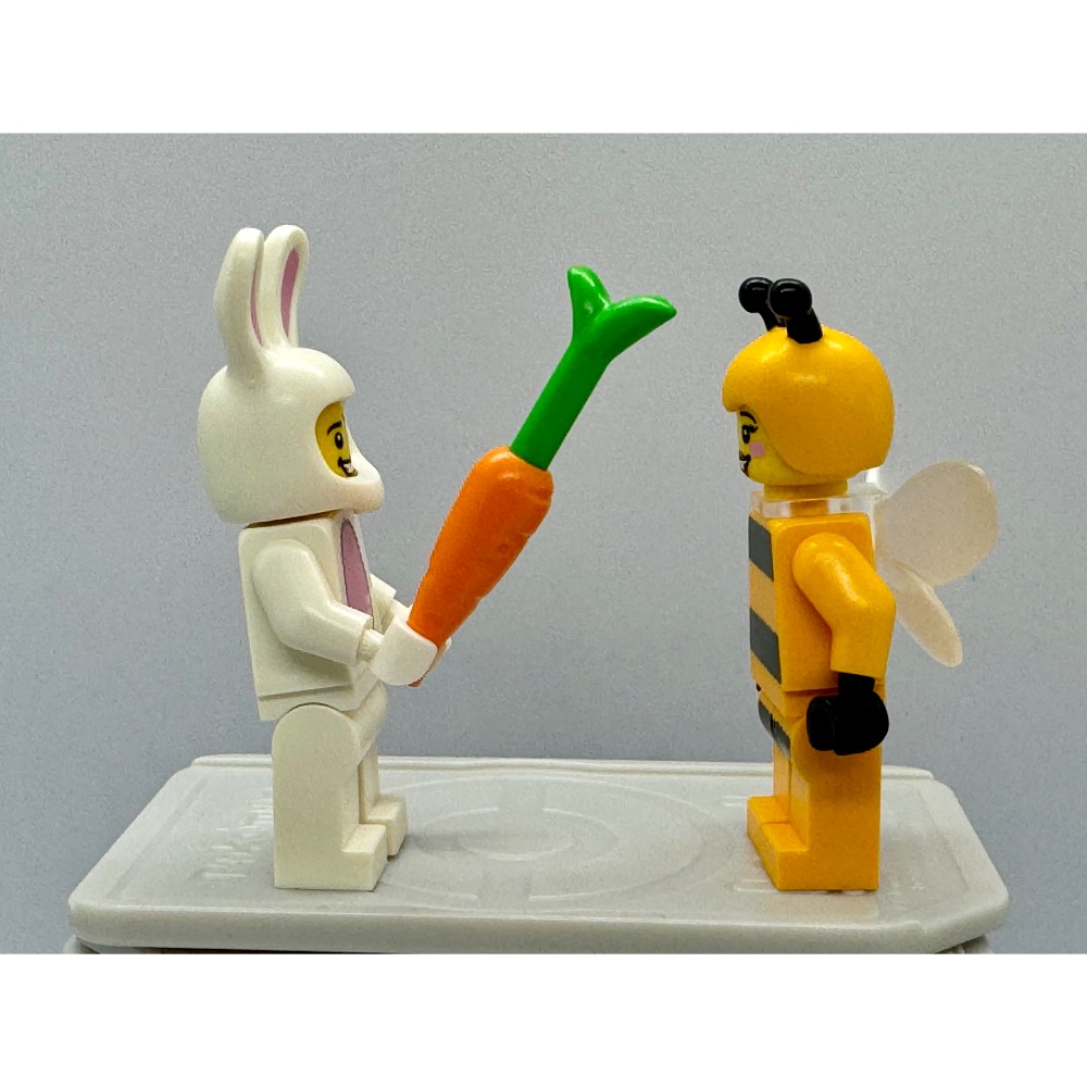 ￼Lego 樂高 8831 71001 7代 10代 蜜蜂人 蜜蜂女孩 蜜蜂 兔子人-細節圖2