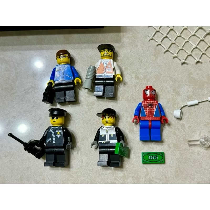 ￼Lego 樂高 1376 4851 4852 蜘蛛人 攝影棚動作-細節圖2