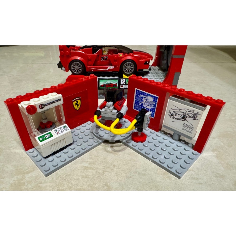 LEGO 樂高 78552 法拉利 賽車系列 Ferrari FXX K & 研發中心-細節圖2