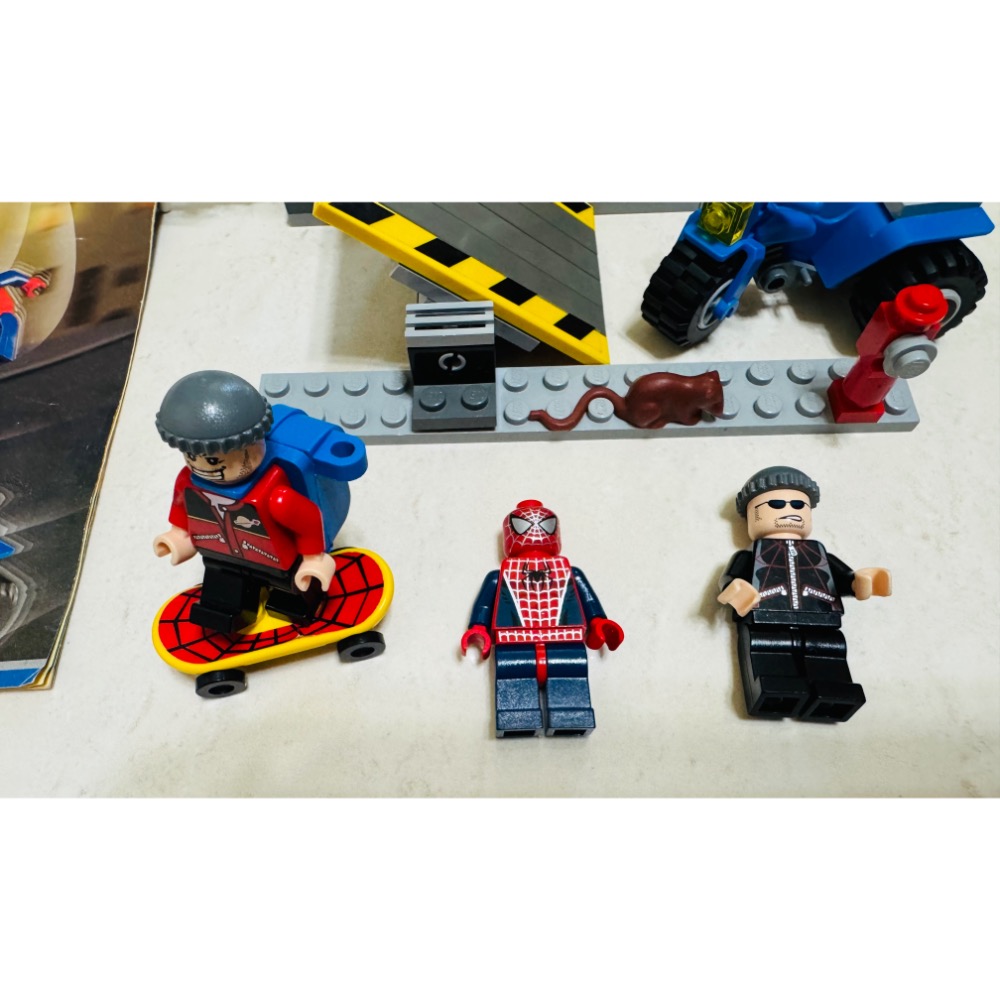 Lego 樂高 4853蛛蛛人系列-街頭追逐 蜘蛛人-細節圖4