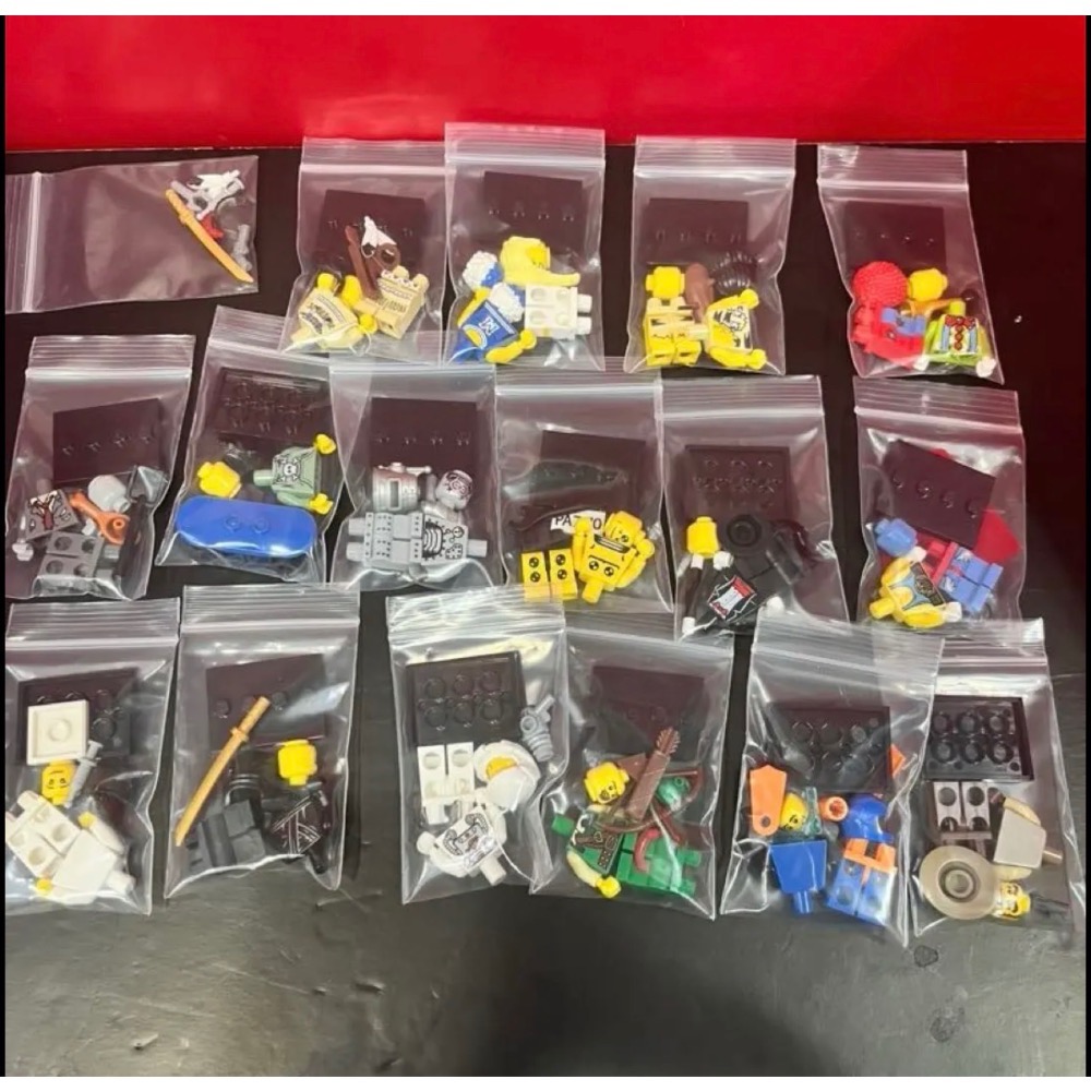 LEGO 樂高 8683 第一代 人偶抽抽包 16隻一套-細節圖2