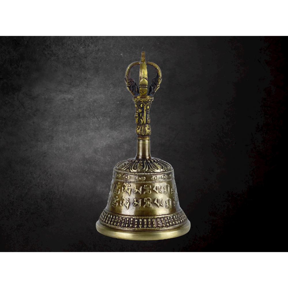 銅製 法器 手揺鈴 五股金剛密鈴 金剛杵銅鈴 装飾品 工芸品 置物 銅製 法器 手揺鈴 五股金剛密鈴 金剛杵銅鈴 装飾