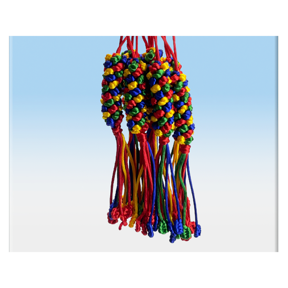 【合雅藝品】手工編織【金剛結】鳳梨結 菠蘿結 中國結 平安結 吉祥結 汽車掛飾 包包配飾 (台中 藝品 批發 零售)-細節圖2