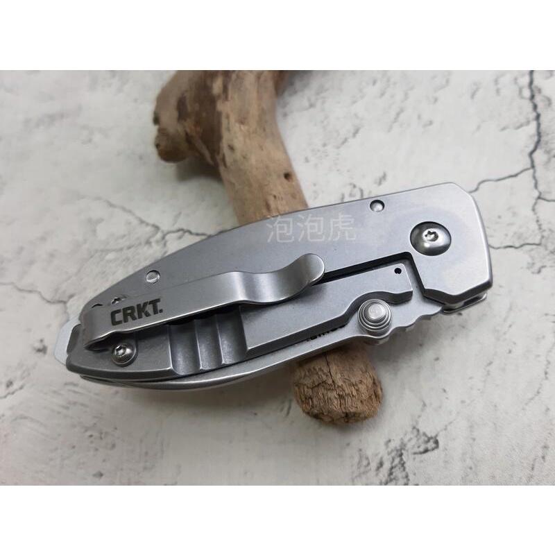 [泡泡虎] CRKT Squid 2491 折刀 登山 露營 野外求生 [全新 現貨]-細節圖4