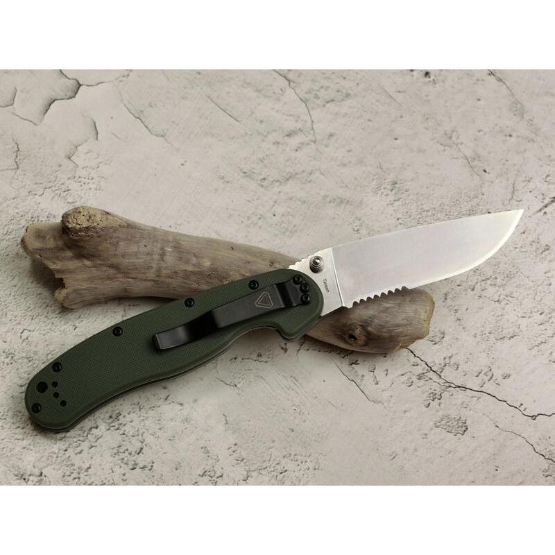 [泡泡虎] Ontario RAT 1 Model 1 AUS-8 O8849OD 折刀 登山 露營 野外求生 全新現貨-細節圖3