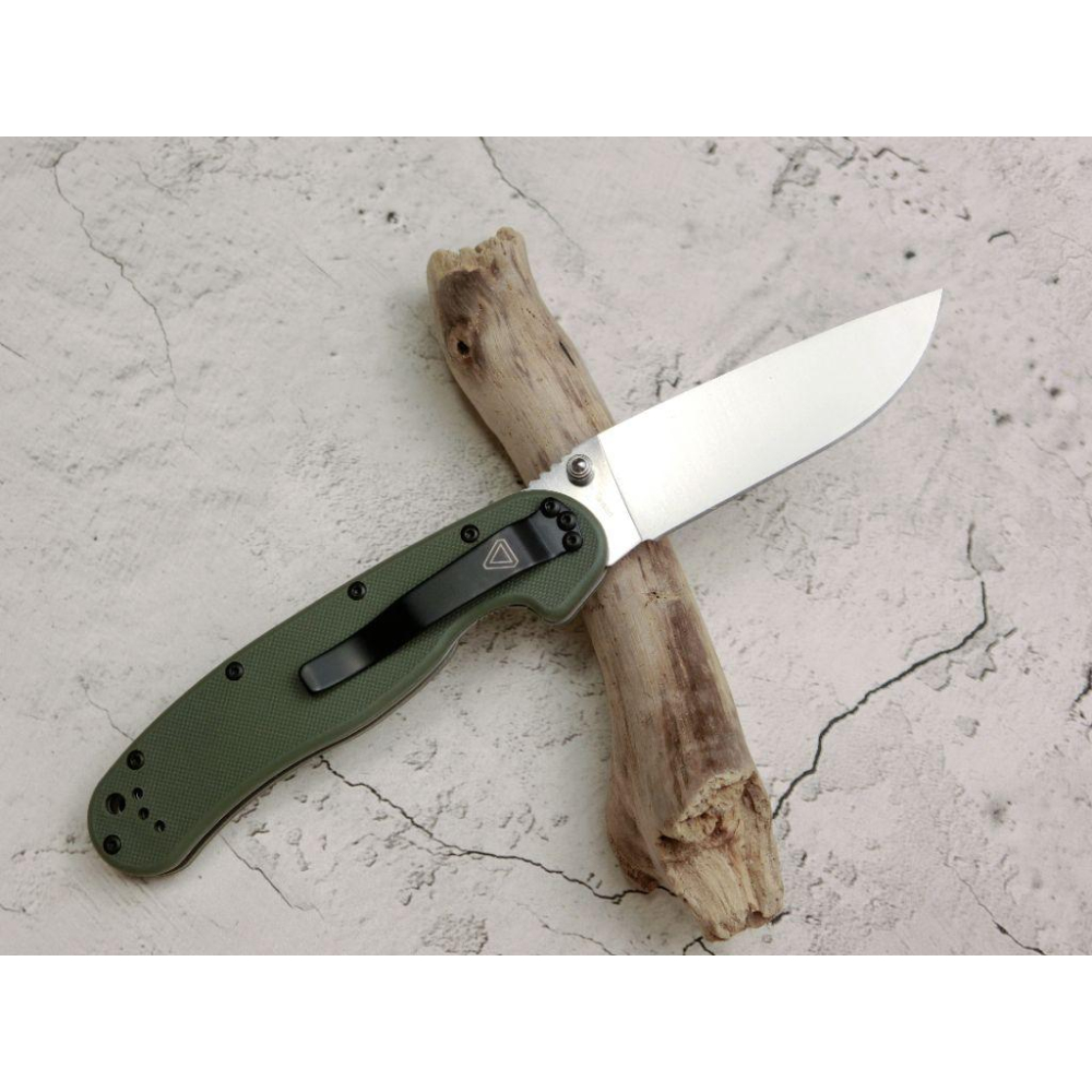 [泡泡虎] Ontario RAT 1 Model 1 D2 ON8867OD 折刀 登山 露營 野外求生 全新 現-細節圖2