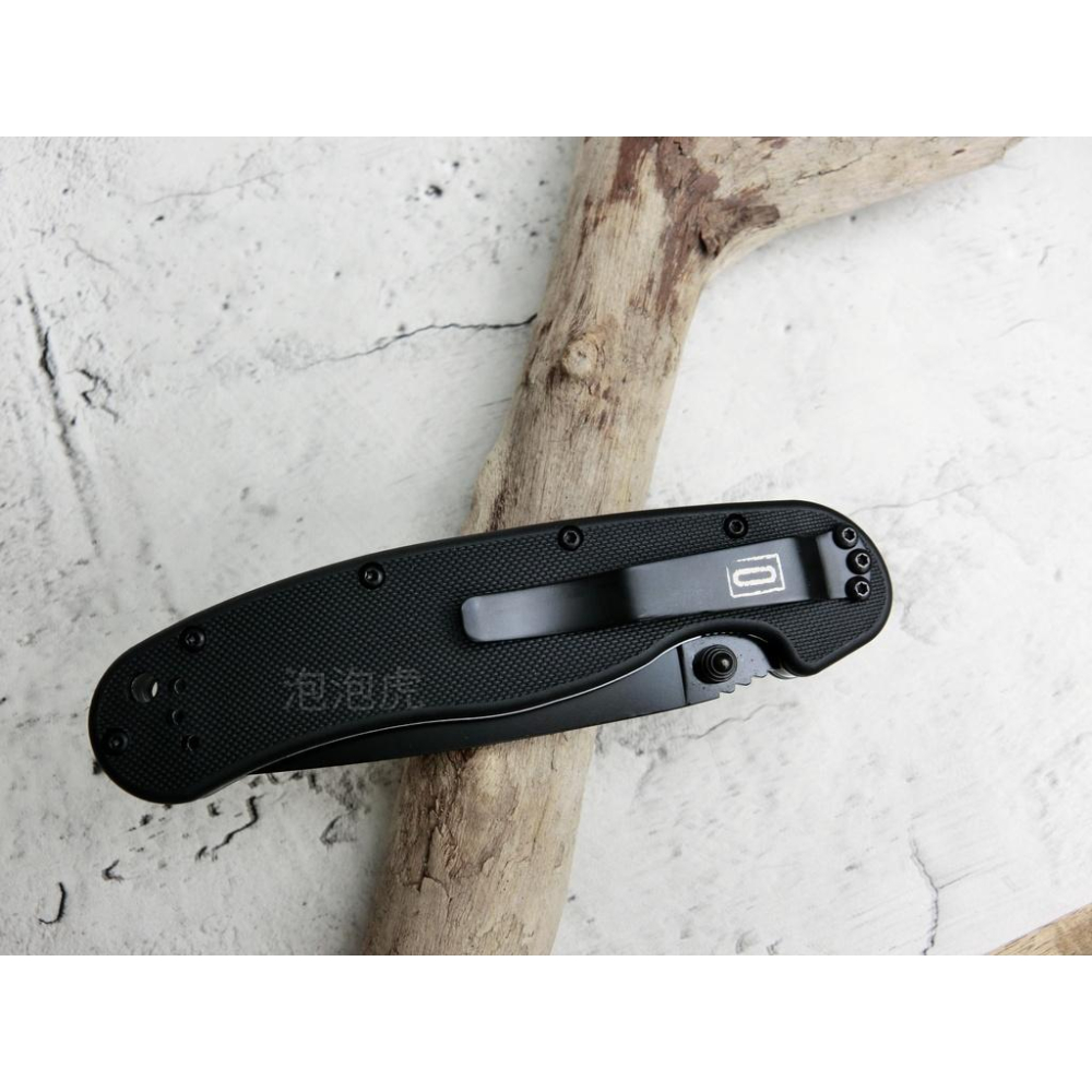 [泡泡虎] Ontario RAT Model 1 AUS-8 8847BS 折刀 登山 露營 野外求生 [全新 現貨]-細節圖3