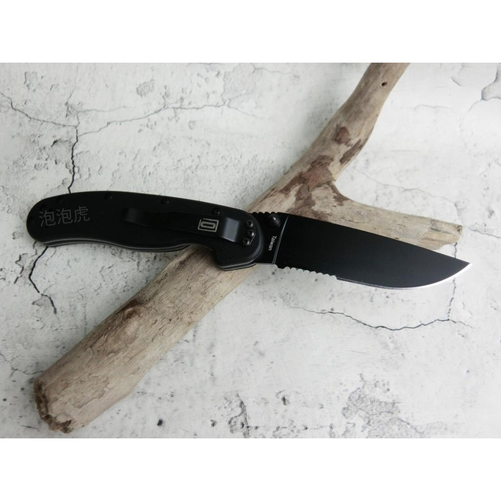 [泡泡虎] Ontario RAT Model 1 AUS-8 8847BS 折刀 登山 露營 野外求生 [全新 現貨]-細節圖4