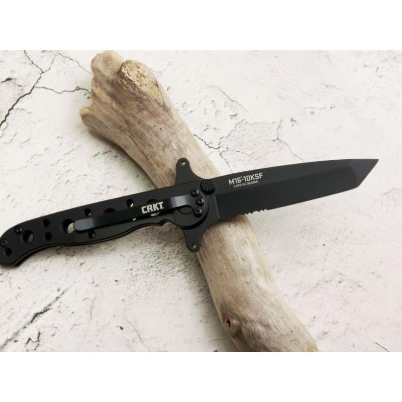 [泡泡虎] CRKT M16-10KSF 半齒刃 折刀 登山 露營 野外求生 [全新 現貨]-細節圖2