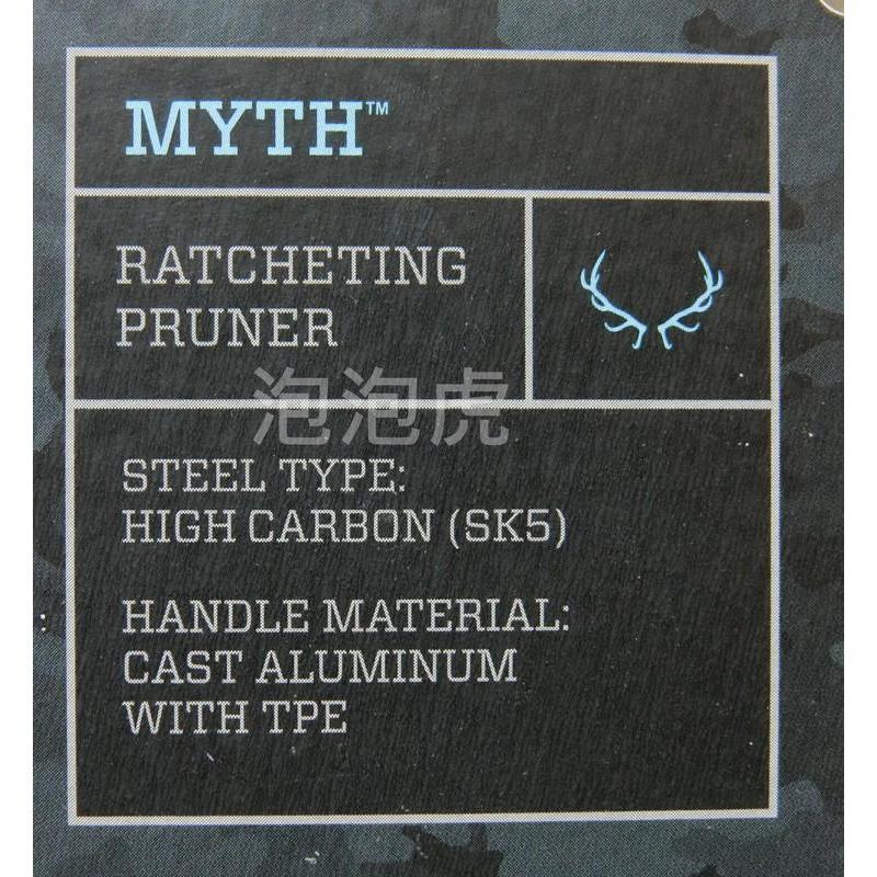 [泡泡虎] Gerber Myth Ratcheting Pruner 修剪器 [全新 現貨]-細節圖2