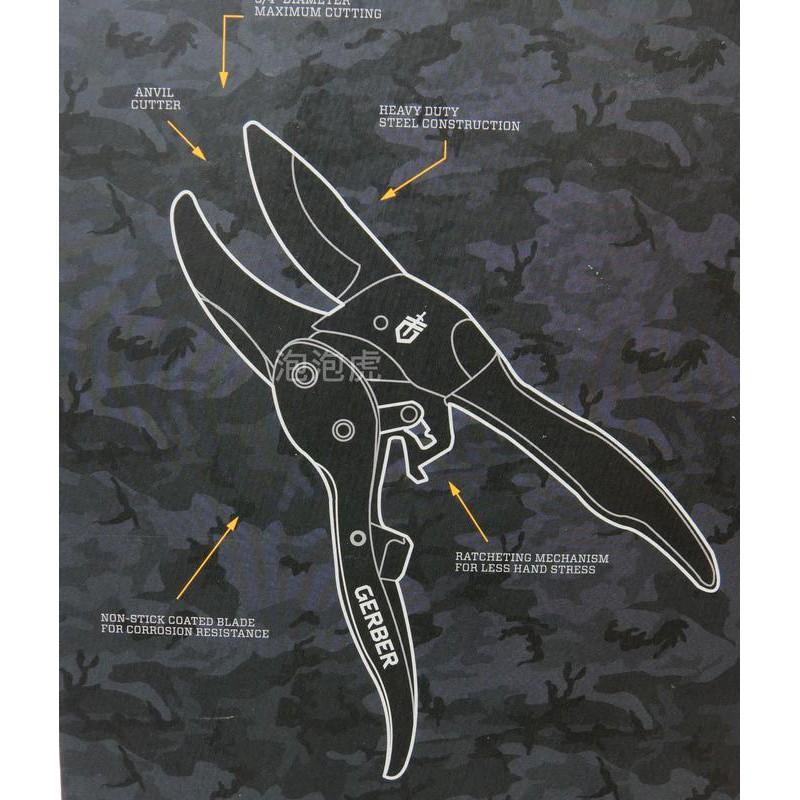 [泡泡虎] Gerber Myth Ratcheting Pruner 修剪器 [全新 現貨]-細節圖3