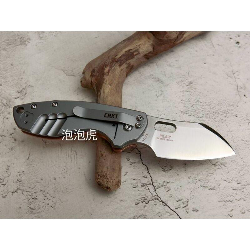 [泡泡虎] CRKT 5311CU PILAR COPPER 折刀 登山 露營 野外求生 [全新 現貨]-細節圖3