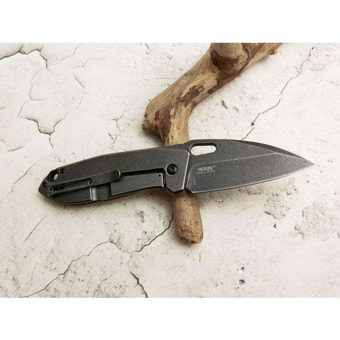 [泡泡虎] CRKT Heron 2440 折刀 登山 露營 野外求生 [全新 現貨]-細節圖3