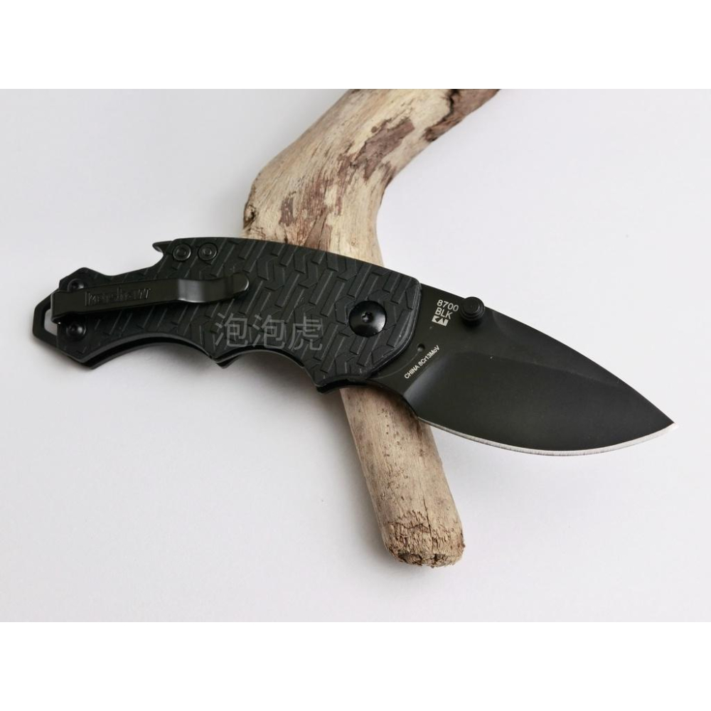 [泡泡虎] Kershaw Shuffle 8700BLK 折刀 登山 露營 野外求生 [全新 現貨]-細節圖2