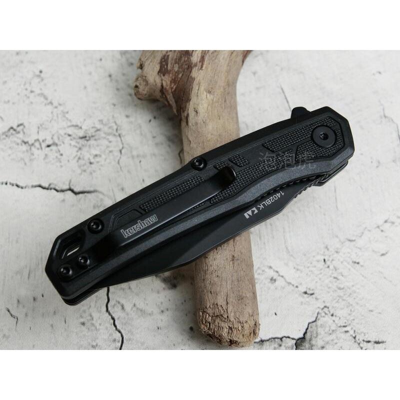 [泡泡虎] Kershaw Appa 1402BLK 折刀 登山 露營 野外求生 [全新 現貨]-細節圖4