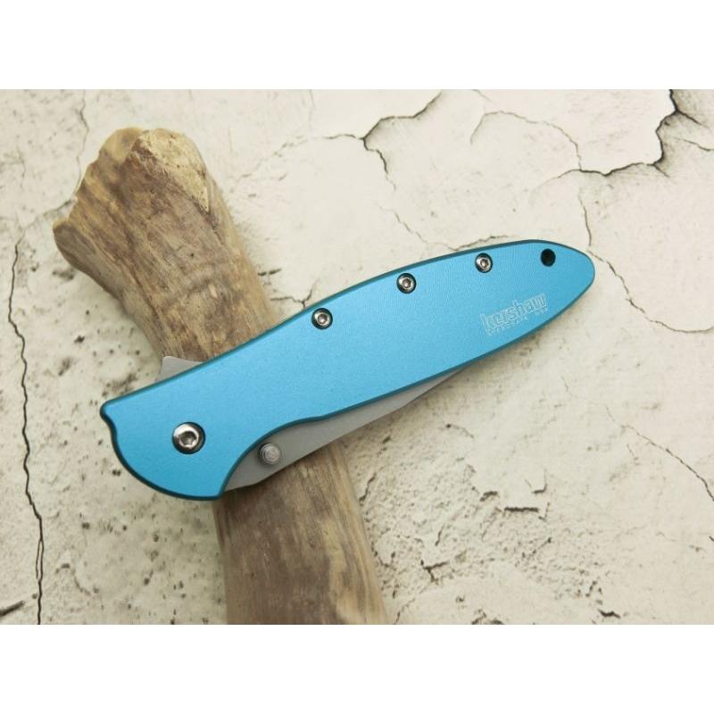 [泡泡虎] 美國製 Kershaw LEEK TEAL 1660 折刀 登山 露營 野外求生 [全新 現貨]-細節圖2