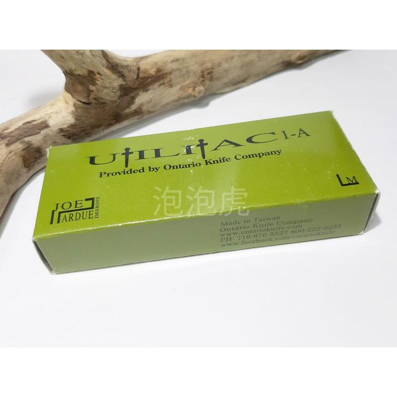 [泡泡虎] Ontario 8799 迷彩 7CR17 折刀 登山 露營 野外求生 [全新 現貨]-細節圖4