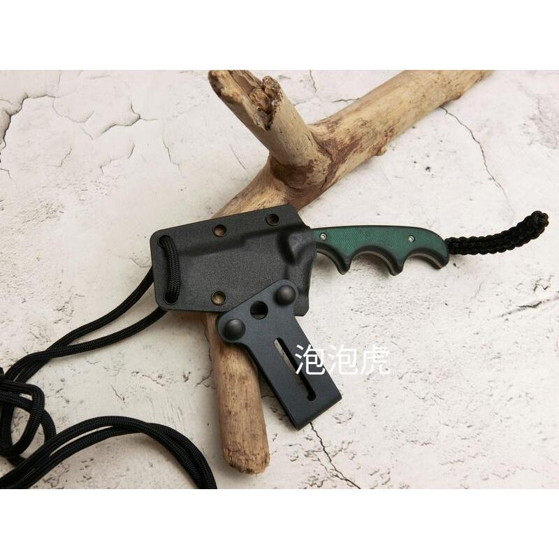 [泡泡虎] CRKT Folts Minimalist 2386 直刀 頸刀 登山 露營 野外求生 [全新 現貨]-細節圖3