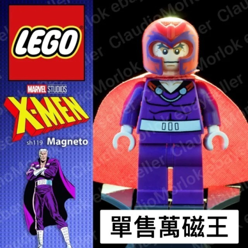 アヤコ＇s LEGO 76022 拆售人偶 X-Men 萬磁王 樂高® Super Heroes X戰警