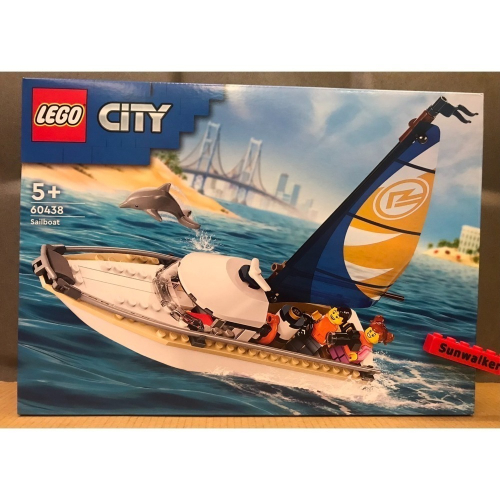【積木2010】樂高 LEGO 60438 帆船 快艇 遊艇 / CITY 城市 全新未拆