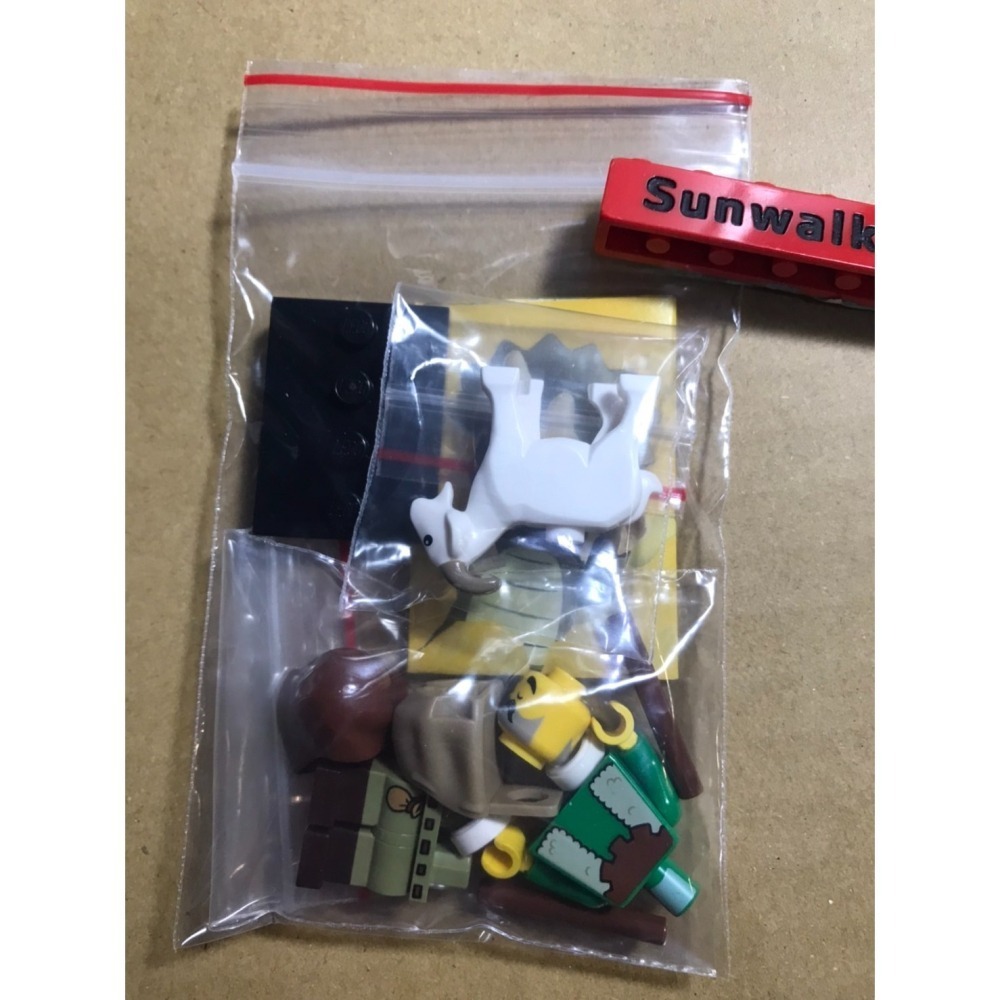 【積木2010】樂高 LEGO 71045 牧羊人 山羊 / 第25代人偶包 (5)-細節圖2