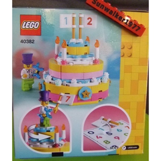 【積木2010】樂高 LEGO 40382 生日蛋糕 生日禮物 蛋糕 Birthday Set-細節圖2