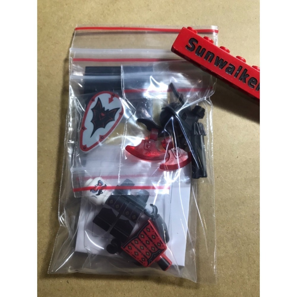 【積木2010】樂高 LEGO 71045 吸血鬼 騎士 蝙蝠長盾 / 第25代人偶包 (3)-細節圖2