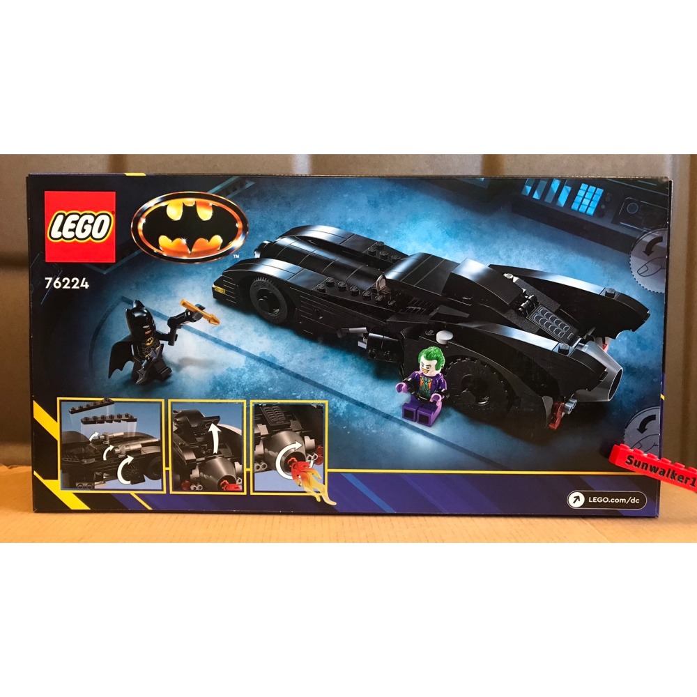【積木2010】樂高 LEGO 76224 蝙蝠車 / 蝙蝠俠 小丑 / DC 超級英雄-細節圖2