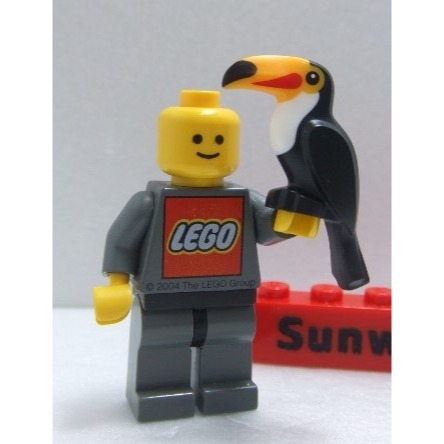 【積木2010】樂高 LEGO 大嘴鳥 巨嘴鳥 小鳥 / Toucan 鳥 動物 71032-細節圖3