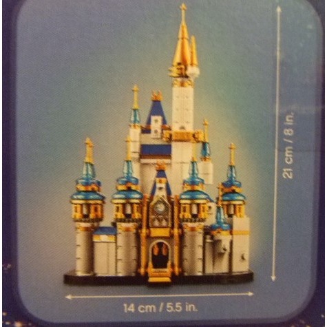 【積木2010】樂高 LEGO 40478 迷你 迪士尼城堡 Mini Disney Castle-細節圖3