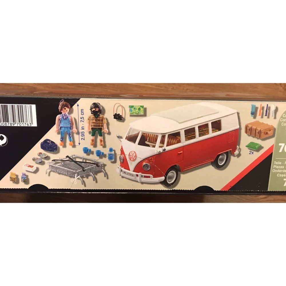 合售【積木2010】摩比人 70176 + 70177 福斯 T1 露營車 / 金龜車 摩比 playmobil-細節圖4