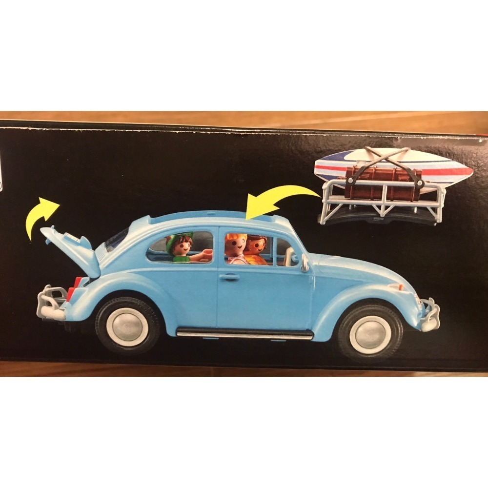 合售【積木2010】摩比人 70176 + 70177 福斯 T1 露營車 / 金龜車 摩比 playmobil-細節圖5