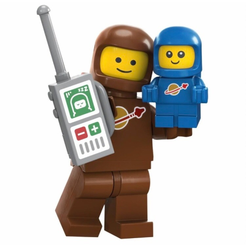 【積木2010】樂高 LEGO 71037 太空人 棕色太空人 太空人寶寶 / 全新已拆袋 / 第24代人偶包 (3)
