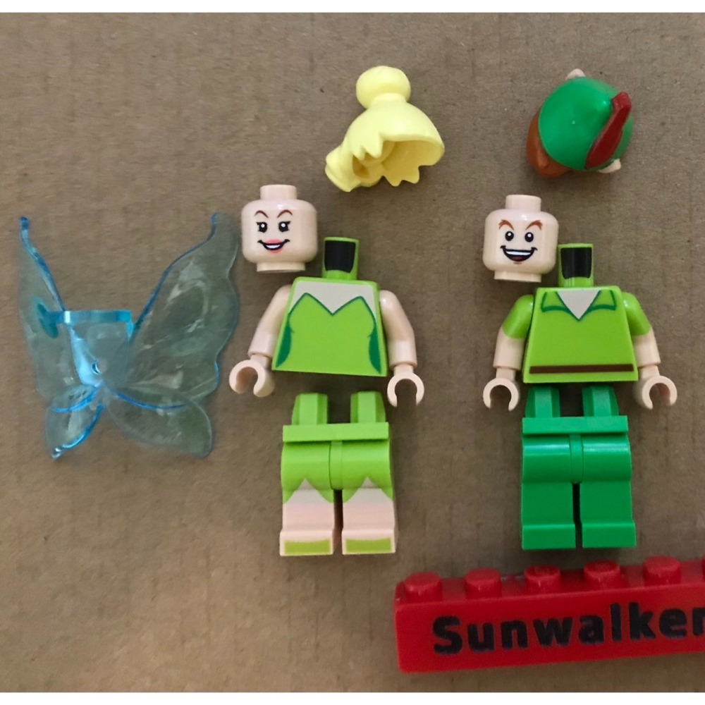 合售【積木2010】樂高 LEGO 彼得潘 + 奇妙仙子 / 小飛俠 迪士尼 人偶 43212-細節圖2
