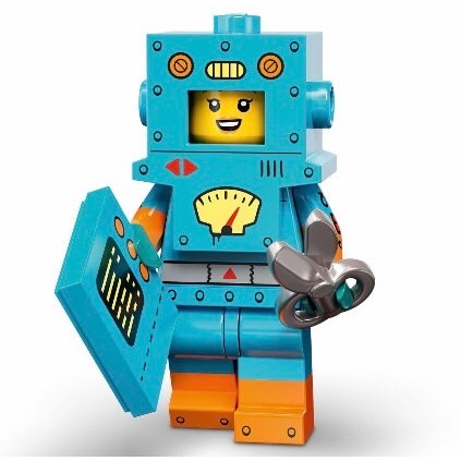 【積木2010】樂高 LEGO 71034 紙板 紙箱 機器人 / 全新未拆袋 / 第23代人偶包 (6)