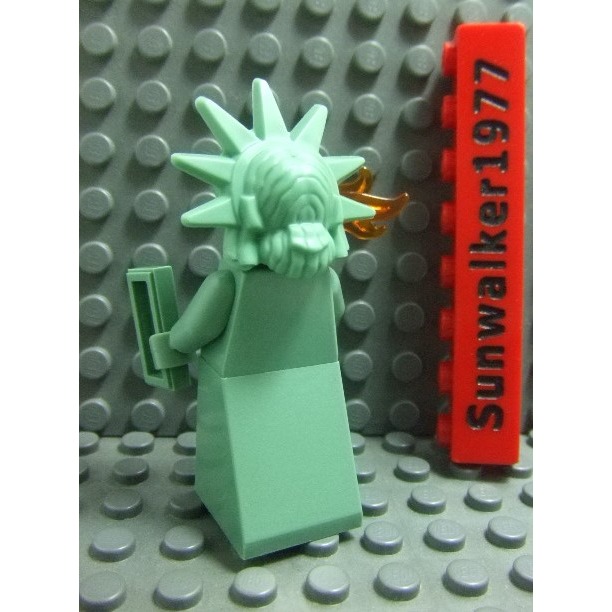 【積木2010】樂高 LEGO 自由女神 (人偶出自磁鐵盒組) / 紐約 NEW YORK-細節圖2