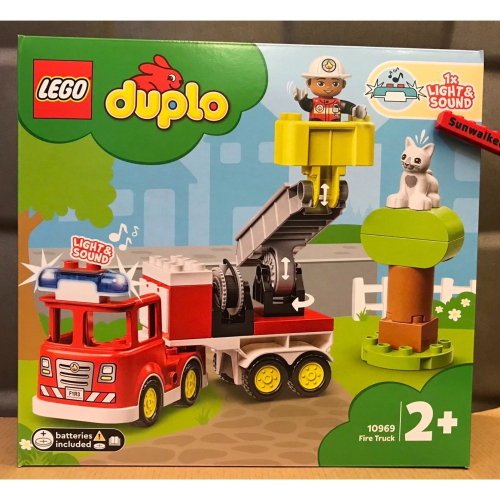 【積木2010】樂高 LEGO 10969 消防車 消防員 / 幼兒德寶 DUPLO 全新未拆