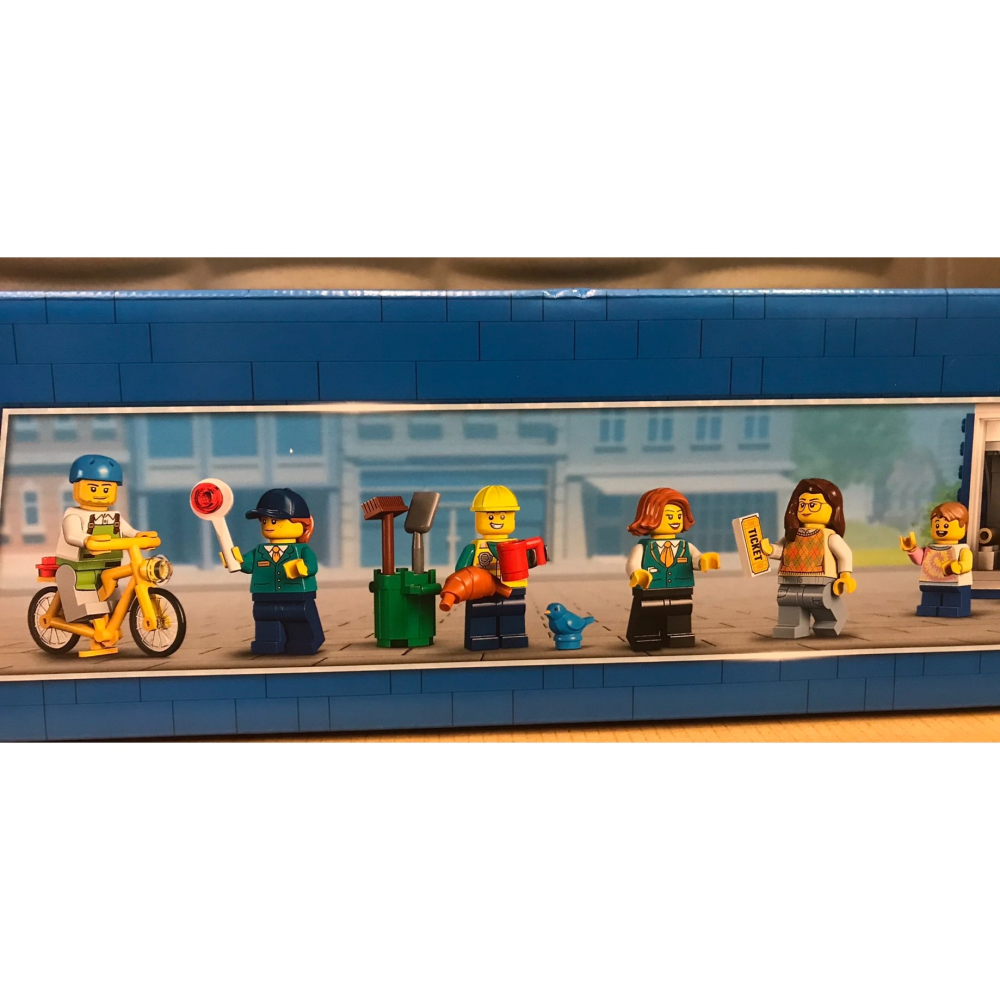 無外盒【積木2010】樂高 LEGO 60335 城市 火車站 / 公車 巴士 CITY / 全新-細節圖4