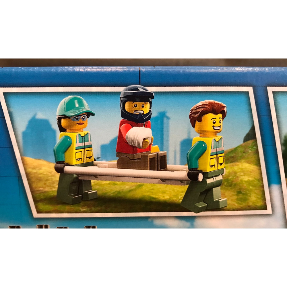 【積木2010】樂高 LEGO 40582 越野救護車 越野單車 / 全新未拆 / 樂高 CITY 城市-細節圖3